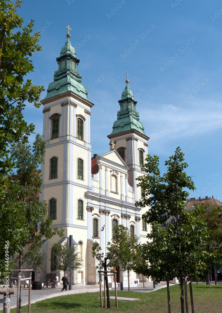 Inner City Parish church, Budapest, Hungary