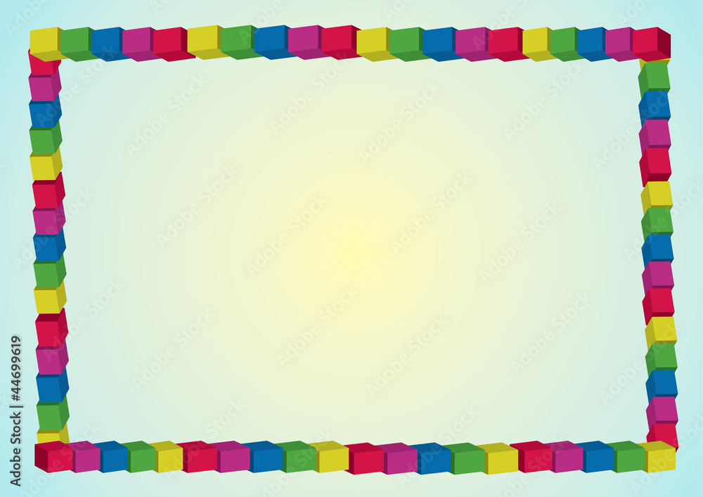 Fototapeta premium Colored frame