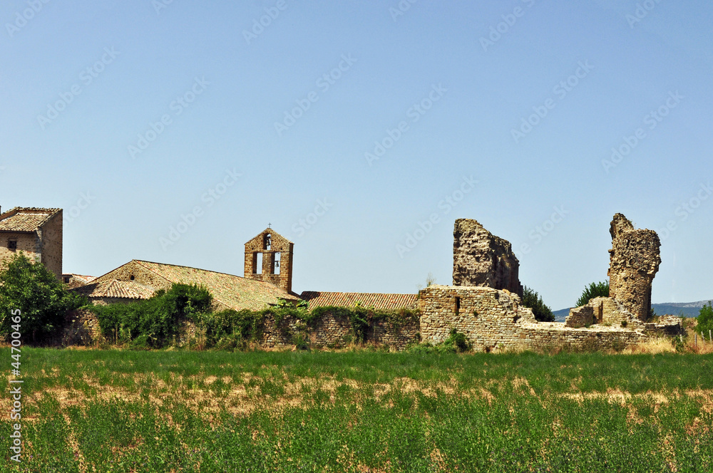 Saint André de Rosans, Francia, rovine abbazia benedettina