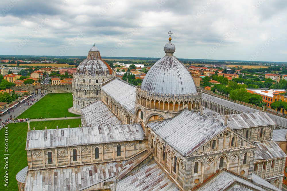 Top view of Pisa.