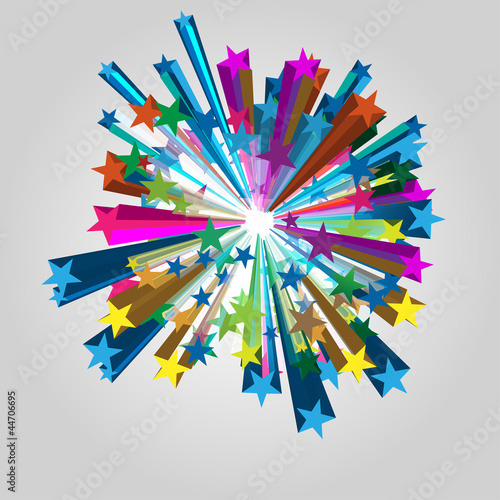 Star Abstract Banner