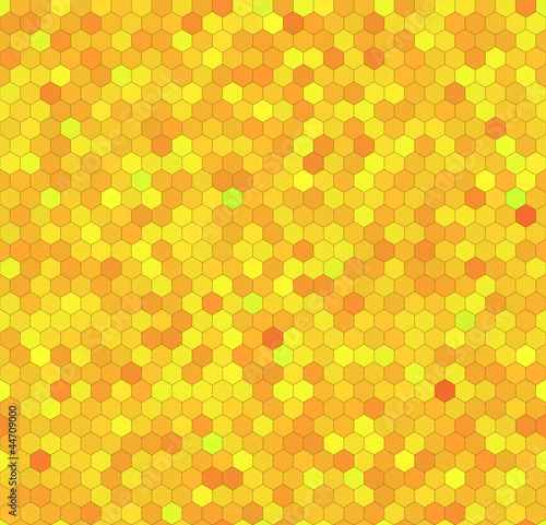 Seamless Honeycomb Background