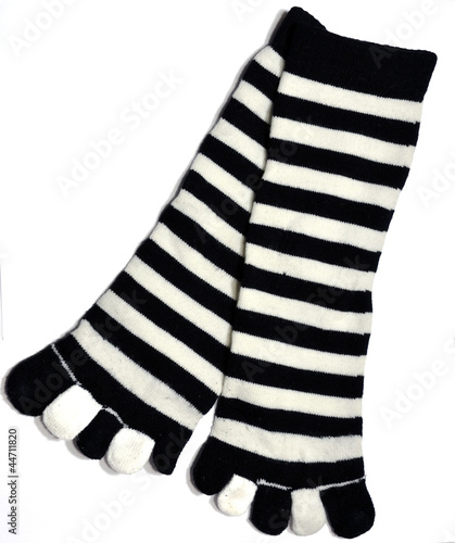striped socks