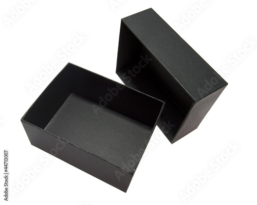 Black paper box