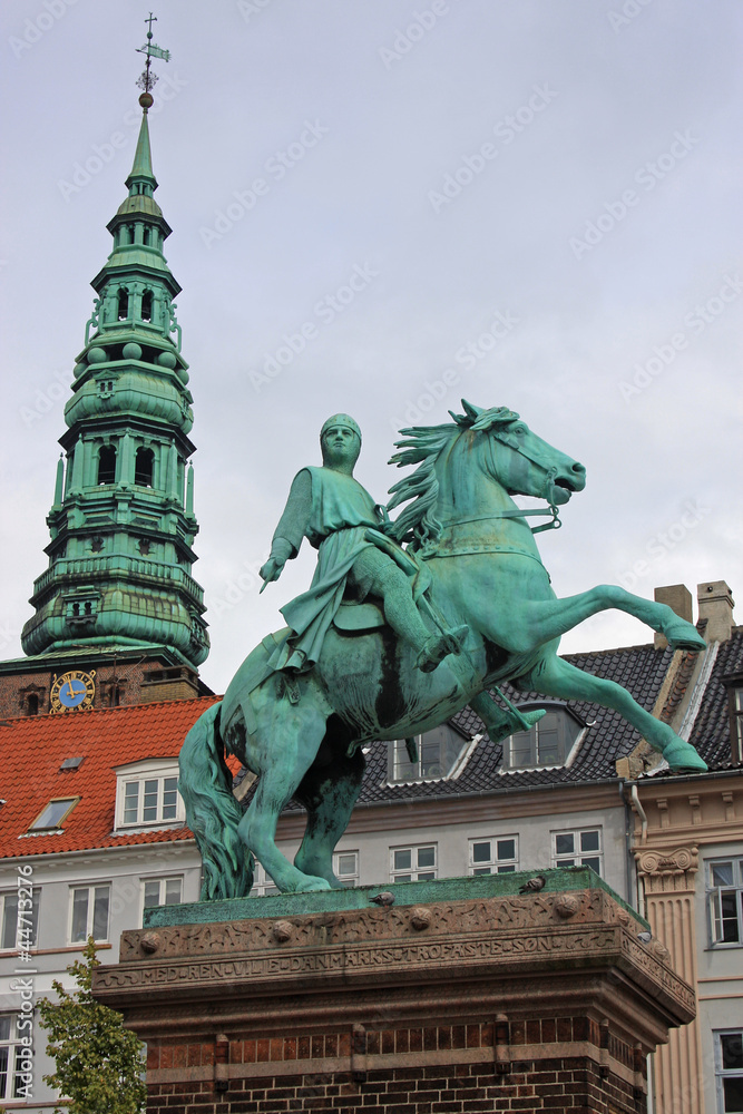 Absalon statue,Copenhagen