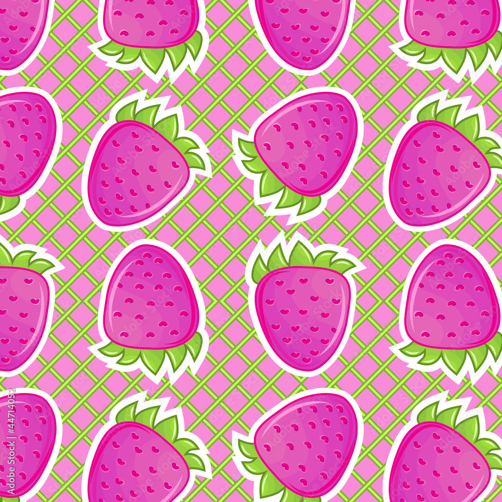 Strawberry seamless Strawberry seamless