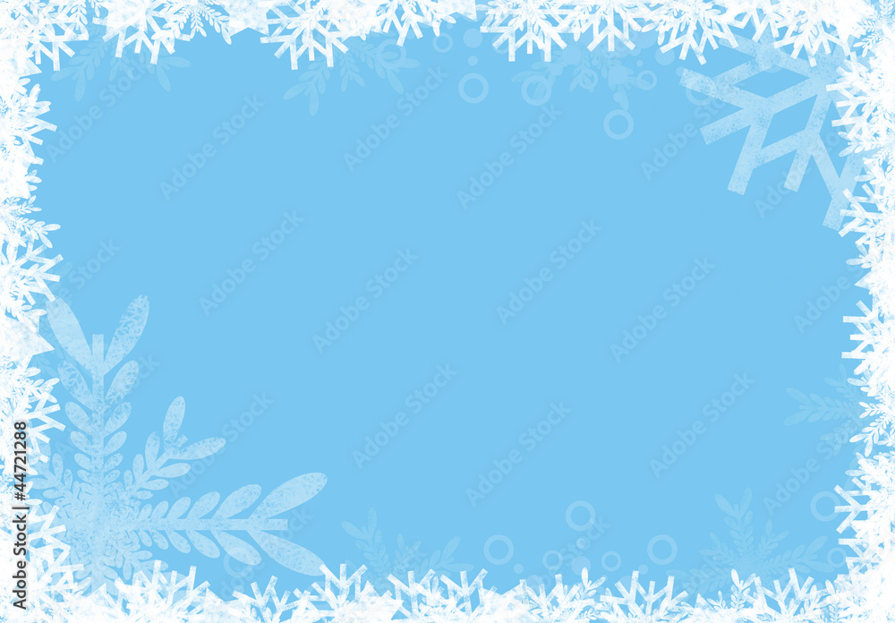 snow Winter Frame snow Winter Frame