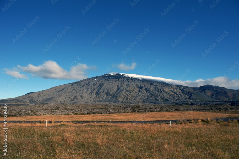 Snaefellsjökull Vulkan