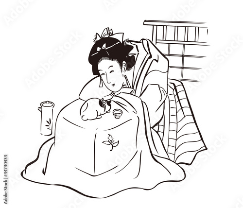婦人（冬）