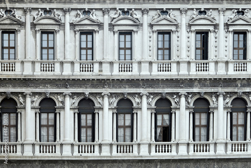 Old balconies Venice