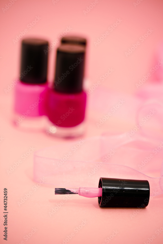 nail polish colors and flower, cosmetics and spa nail polish colors and flower, cosmetics and spa