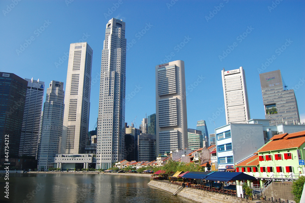 Fototapeta premium Singapore city center