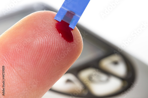 Checking the glucose level