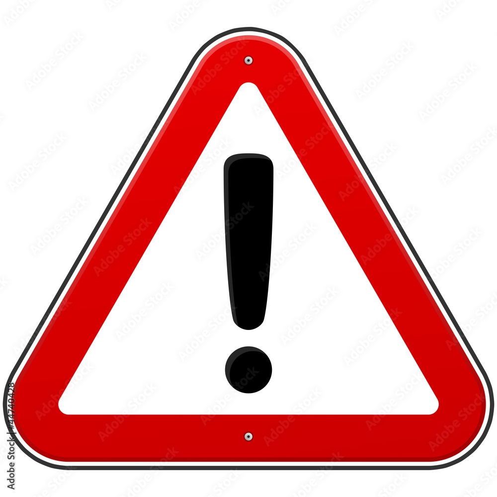 Red Exclamation Sign Red Exclamation Sign