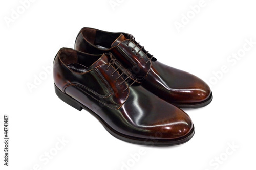 Brown male shoes-2