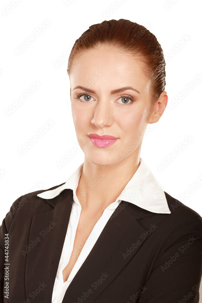 Portrait of a confident young woman standing Portrait of a confident young woman standing