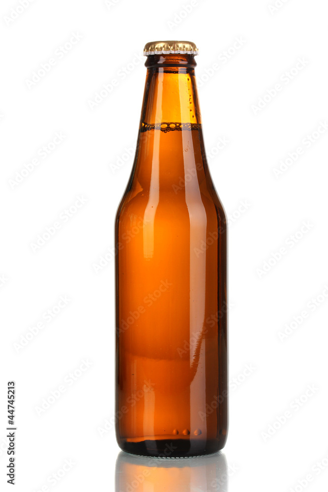 bottle of beer isolated on white bottle of beer isolated on white