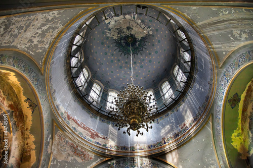 Saint Sofia Russian Orthordox Church Inside Dome Harbin China photo