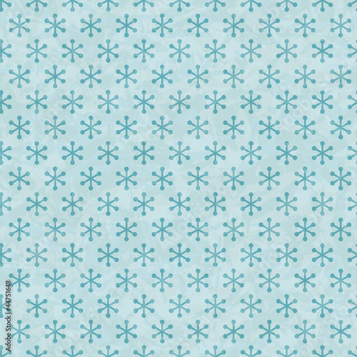Christmas seamless pattern snowflake background. Retro texture.