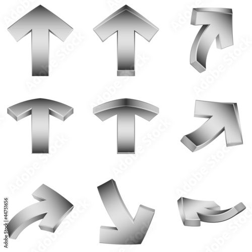 3d arrows