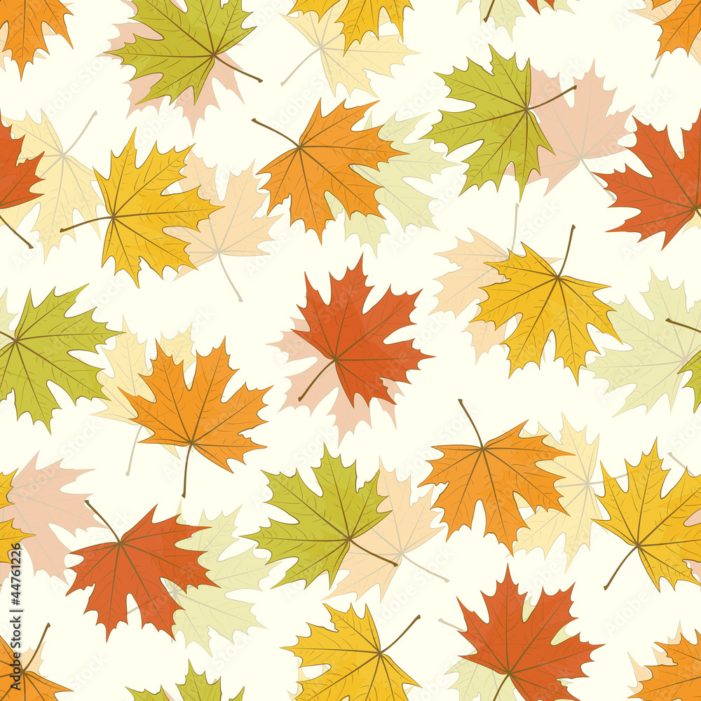 Maple Leaf Seamless Background Maple Leaf Seamless Background