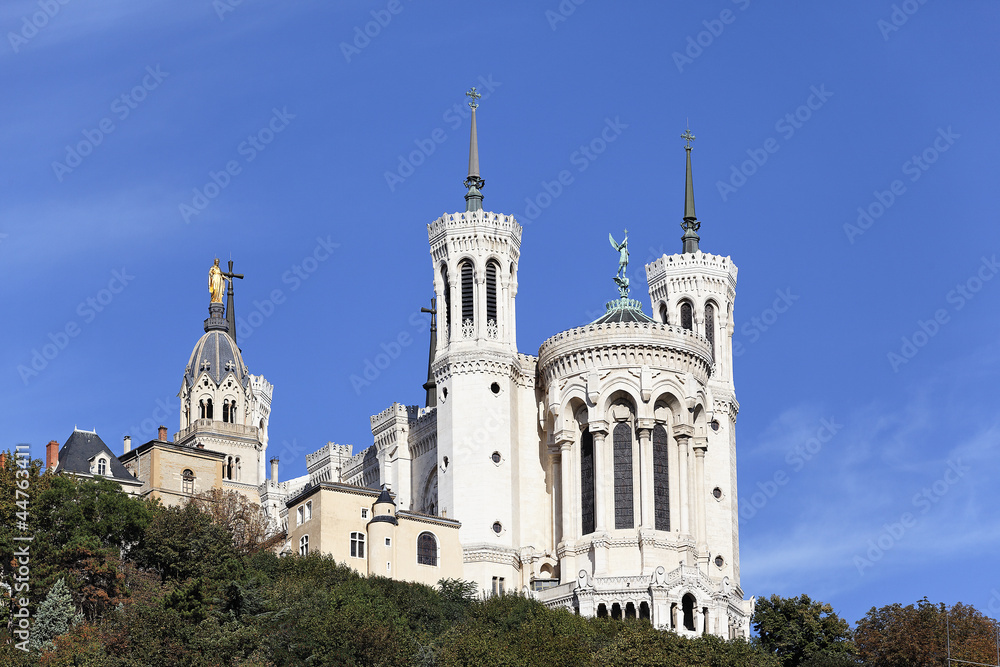 Lyon famous basilica