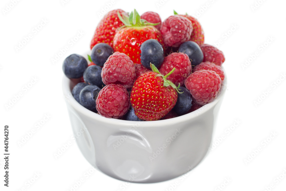Mixed berries - strawberries, raspberries and blueberries Mixed berries - strawberries, raspberries and blueberries