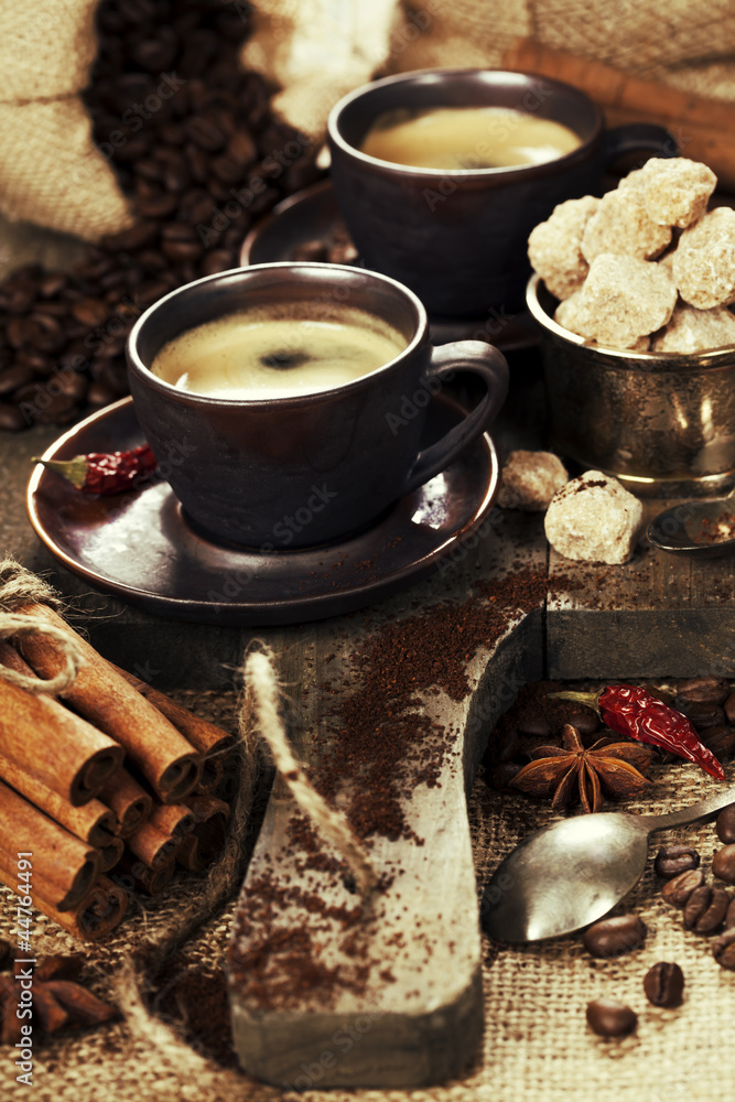 freshly prepared italian espresso freshly prepared italian espresso