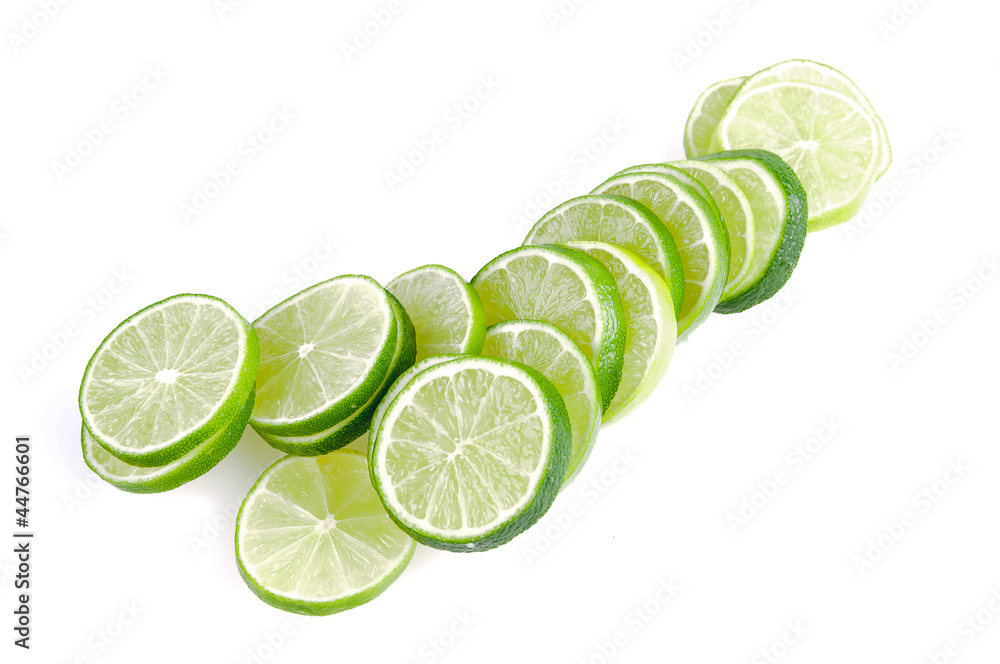 Sliced lime