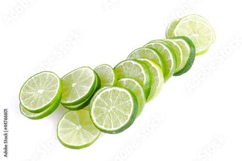 Obraz na płótnie Sliced lime w salonie