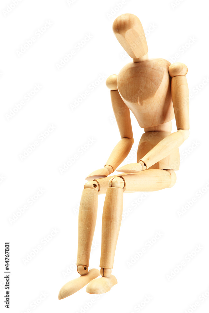 wooden mannequin isolated on white wooden mannequin isolated on white