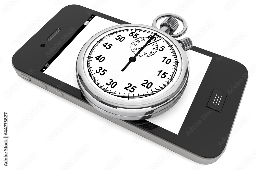 Stopwatch with Mobile Phone Stopwatch with Mobile Phone
