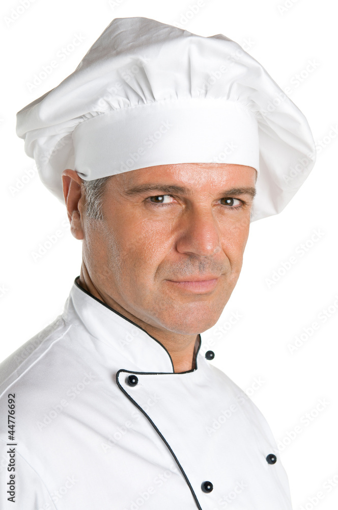 Professional chef smiling Professional chef smiling
