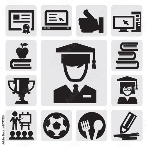education icons