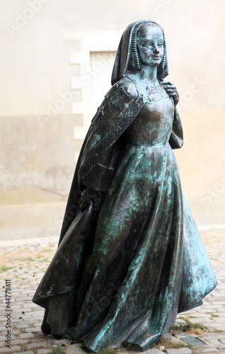 Anne de Bretagne: bronze, Nantes, France