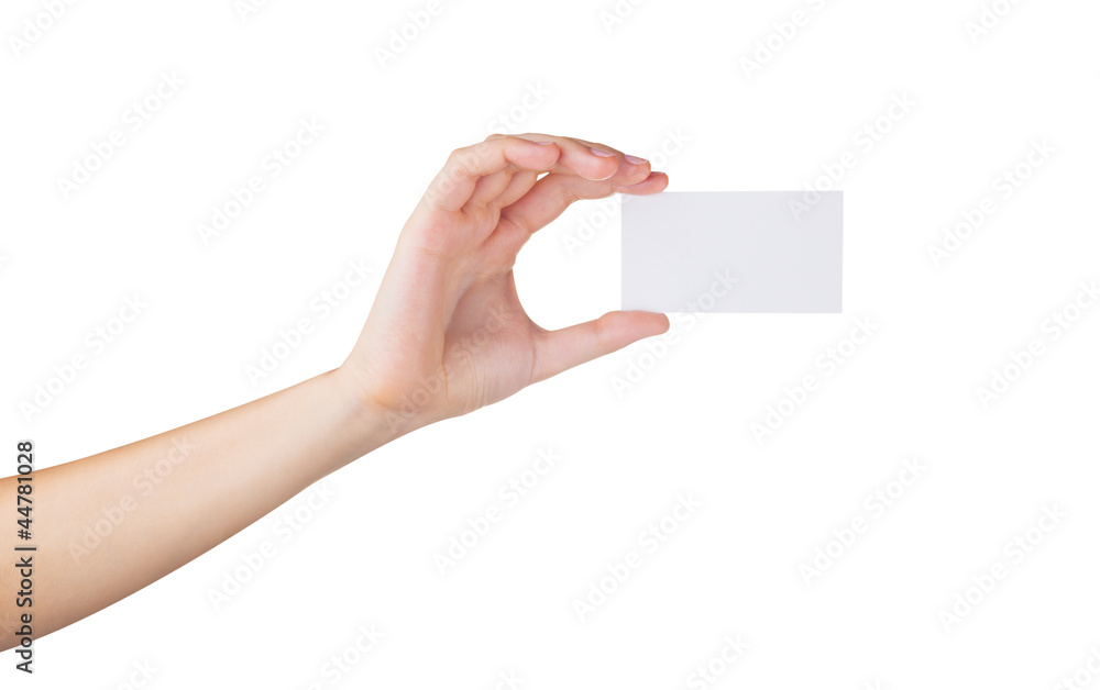 Fototapeta premium Blank card