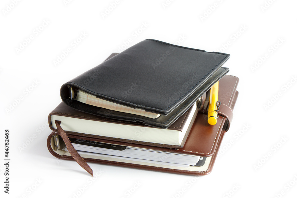 stack of ring binder book or notebook stack of ring binder book or notebook