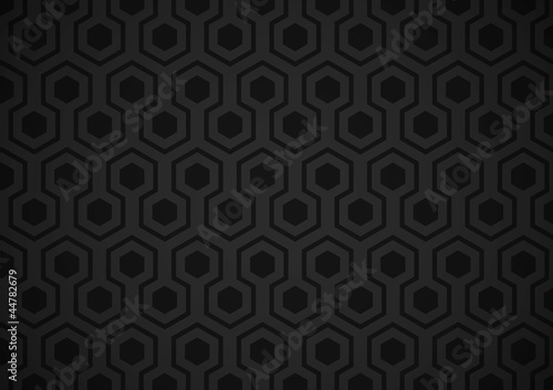 Papier peint Hexagone