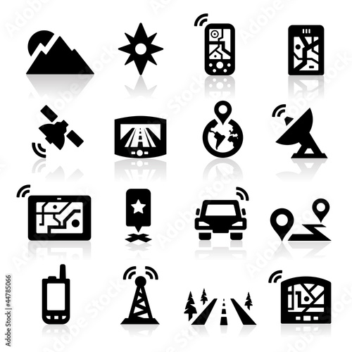 GPS icons