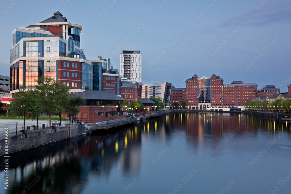 Obraz premium Salford Quays Manchester