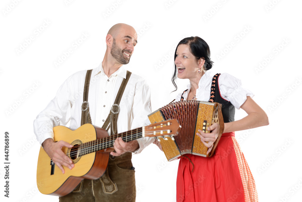 Obraz premium Musikanten