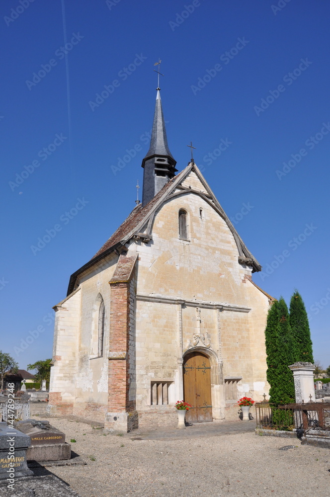 Fototapeta premium Chapelle Notre-Dame des Ormes à Piney (AUBE)
