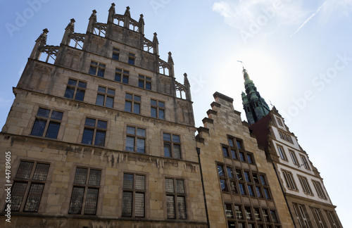 historische Fassaden in Münster