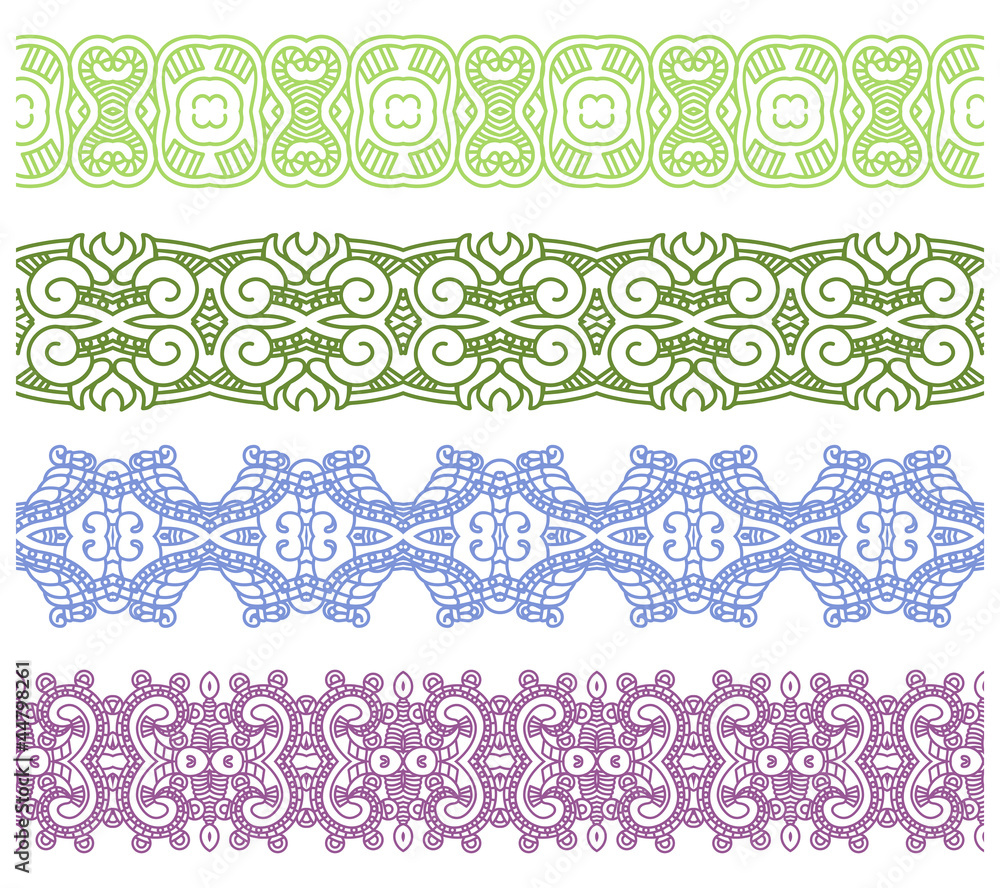 Fototapeta premium Ornamental seamless pattern