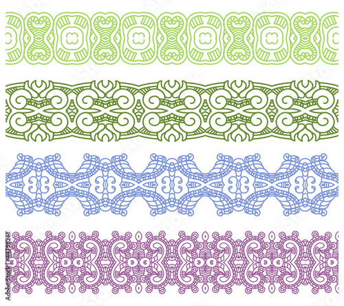 Ornamental seamless pattern