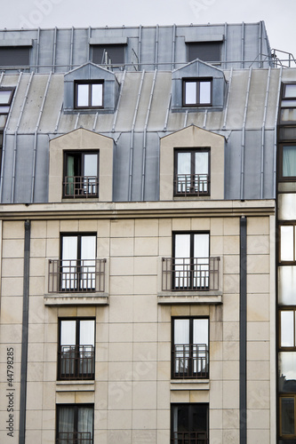 typical French buildings