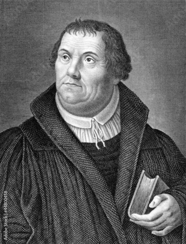 Billede på lærred Martin Luther