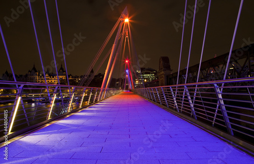 Canvas Print Golden Jubilee Bridge in London