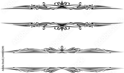 Elegant text frames.