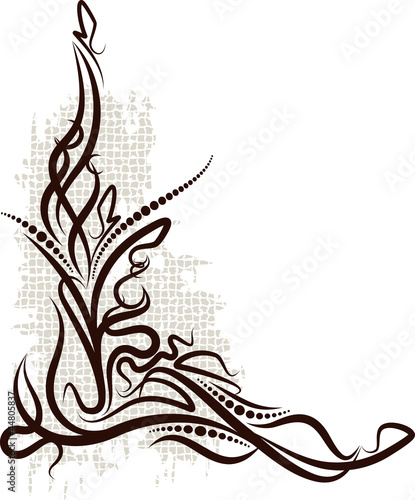 Decorative corner with shade